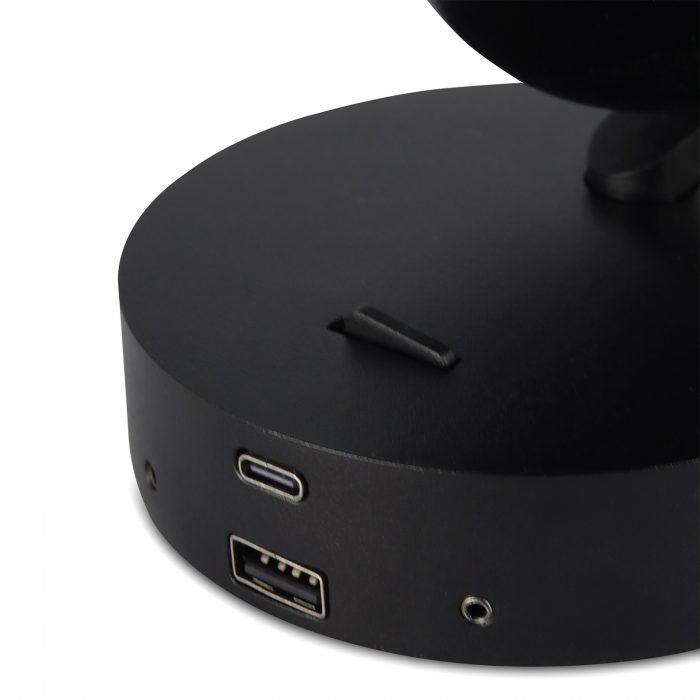 Marlett Reading GU10 USB type C czarny