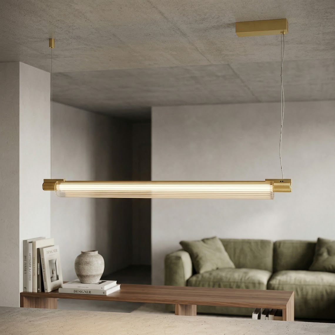 Lampa Zwieszana RIBBON Sand Gold, zdjęcie 2