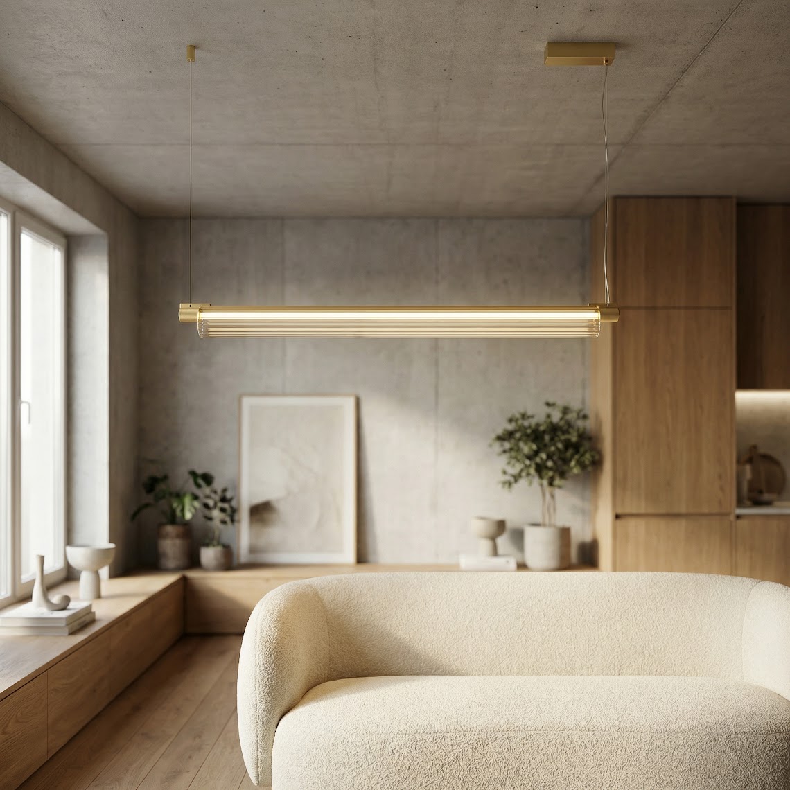 Lampa Zwieszana RIBBON Sand Gold, zdjęcie 3